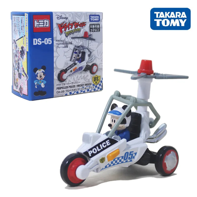 TAKARA TOMY Alloy Car Model Disney Police Car DS Series Michini Donald