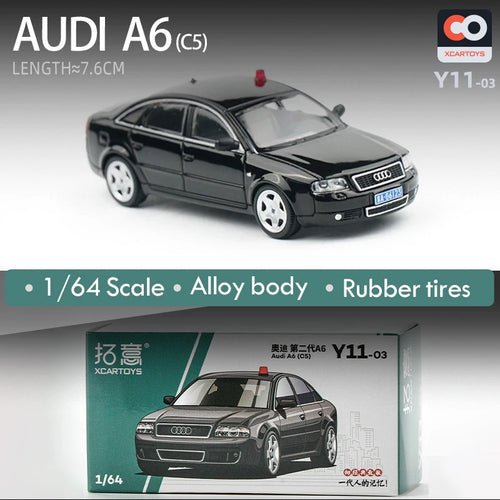 XCARTOYS 1/64 AUDI A6 Car Alloy Diecast Toys Classic Super Racing Car