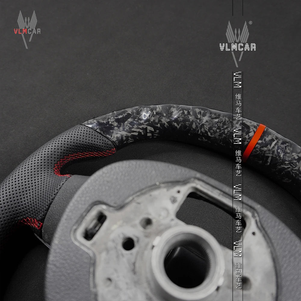 VLMCAR-Private Custom Carbon Fiber Steering Wheel for Volkswagen Golf