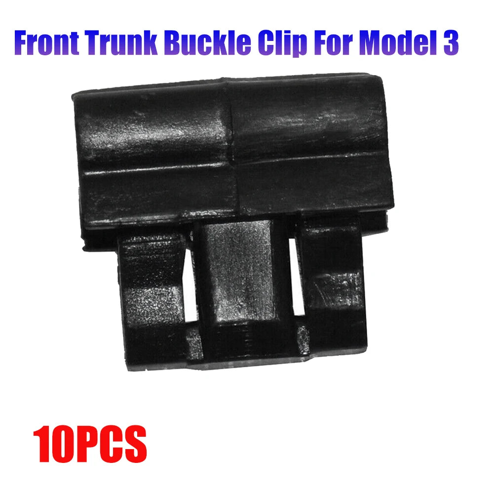 10PCS for Tesla Model 3 Front Trunk Car Plastic Buckle Front Hood Box