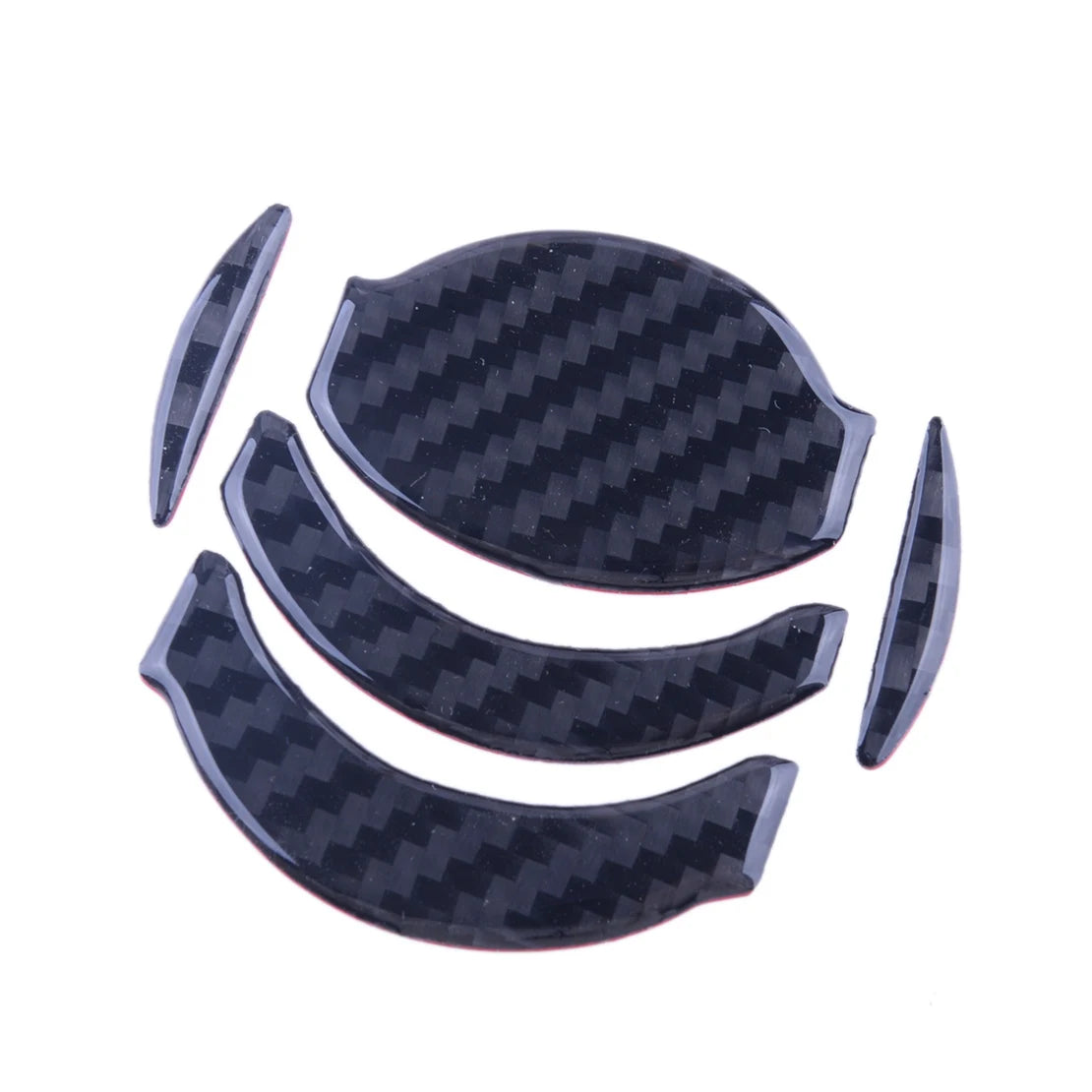 1 Set Carbon Fiber Interior Air Vent Outlet Cover Trim Fit for Nissan