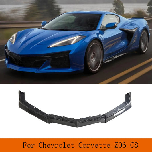 Real Carbon Fiber Spoiler For Chevy C8 Corvette 2023 Z06 Car Front