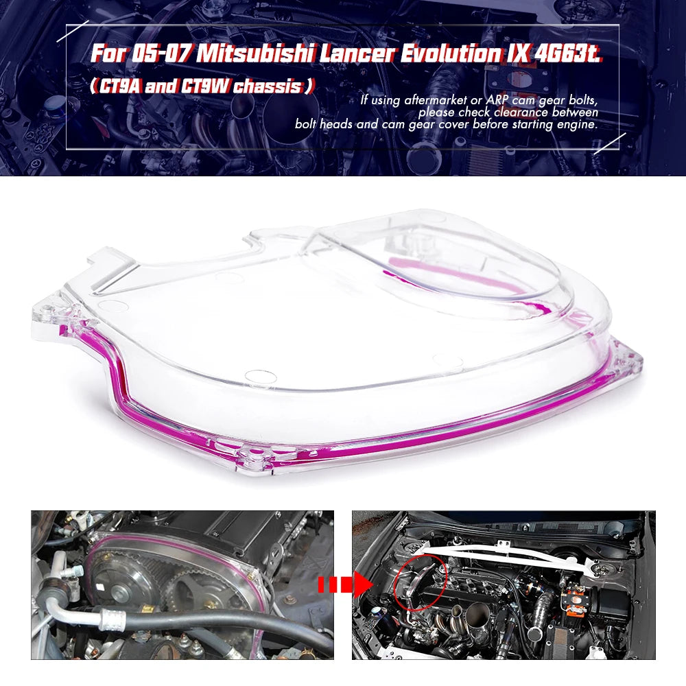 LIZHI - Clear Cam Gear For Mitsubishi Lancer Evolution EVO 9 IX Mivec