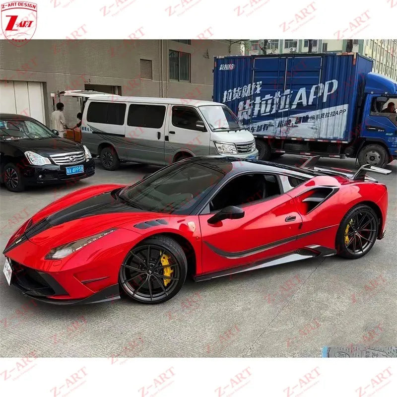 Z-ART 488 M Style Body Kit for Ferrari 488 GTB (2015-2019)