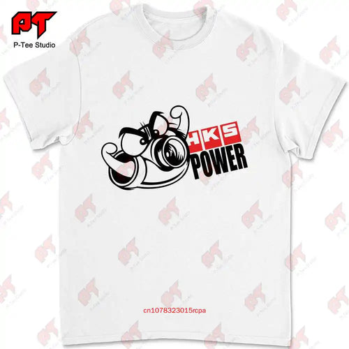 Hks Power Turbo Turbine Snails Logo T-shirt PYKS