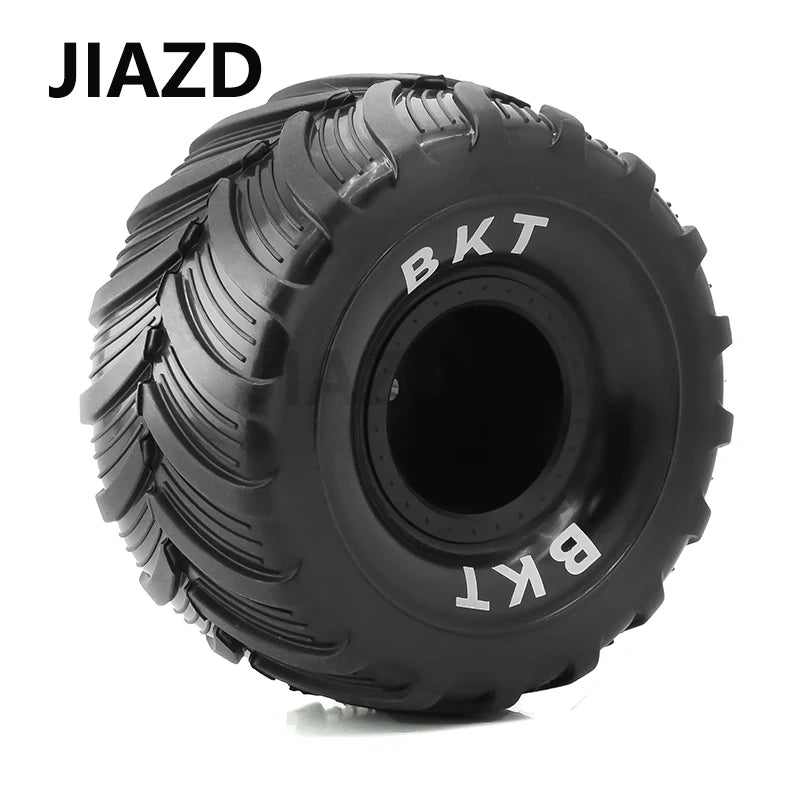 4pcs 100mm 1/10 Monster Truck Buggy Tires Wheel 12mm Hex for 1/18 Losi