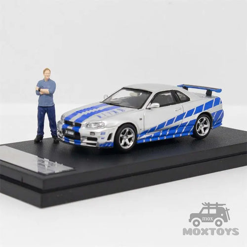 Stance Hunters SH 1:64 Nissan Skyline R34 GTR Z Tune Nismo Diecast