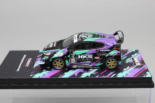 Tarmac 1:6 Pandem  Yaris HKS Collection of die-cast alloy car