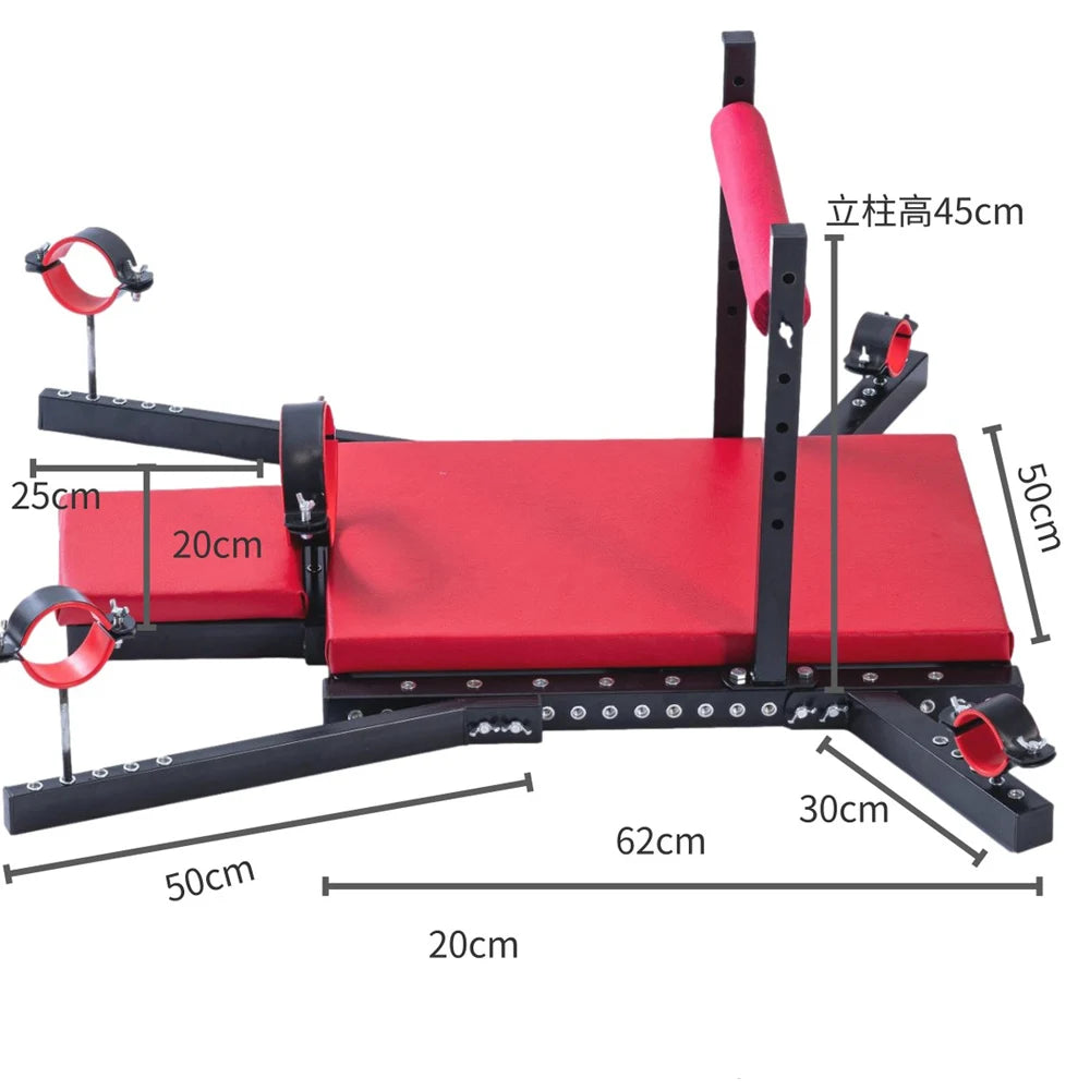 Sex Bench Lovers Chair Lower Body Restrain Split Leg Rack Sex Machine