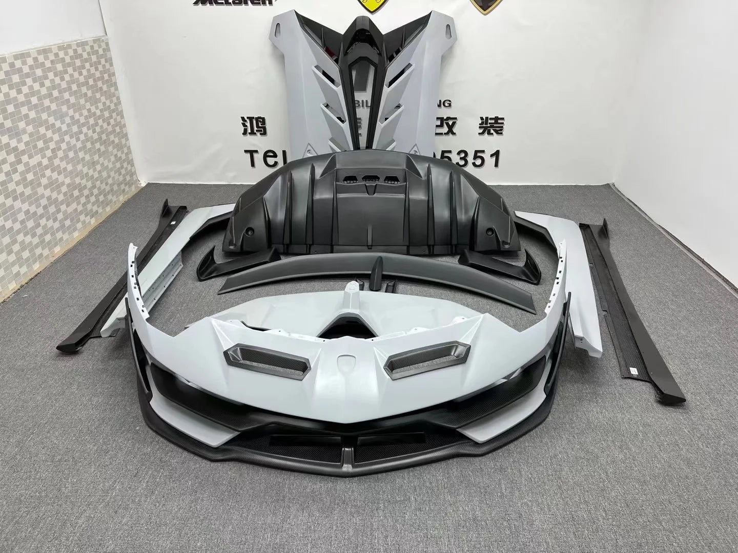 SVJ Style Body Kits Designed For Lamborghini Aventador LP700 LP720