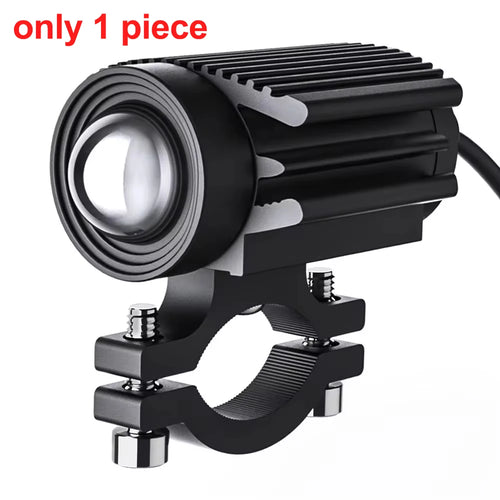 60W Motorcycle light For Motorbike Off-road Front Auxiliary 6000lm