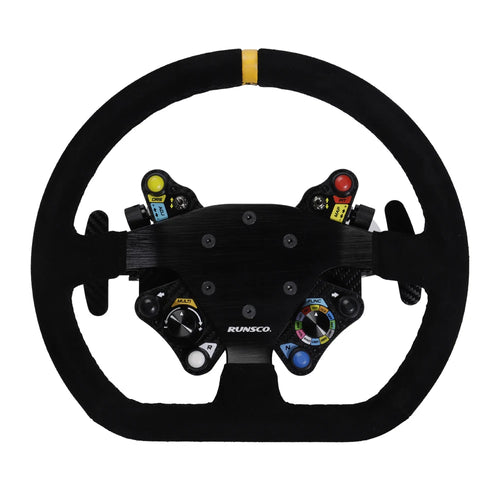 320mm Flat Steering Wheel And Sim Hub Sport Racing Game Steering Wheel