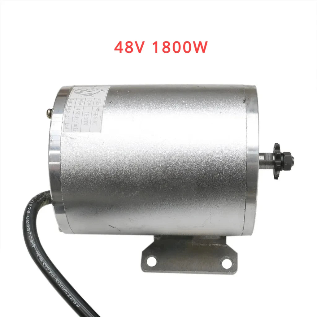 TDPRO 48V 1800W DC Electric Brushless Motor/Controller/Grips/Chain for