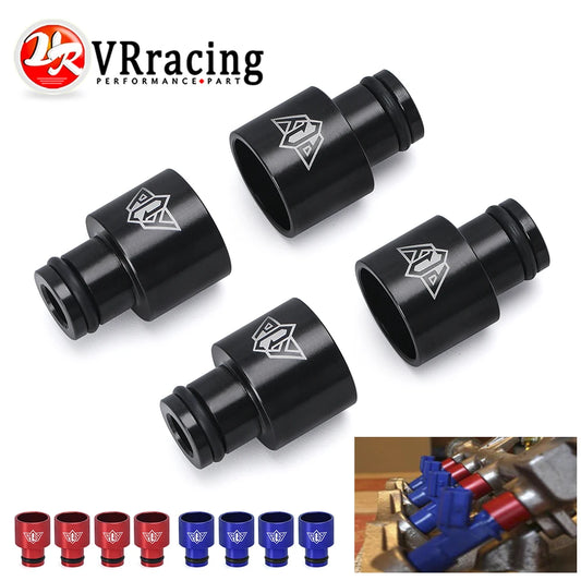 VR - 4pcs Racing PQY Fuel Injector Top For Hats Adapters RDX Injectors