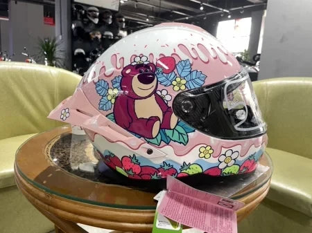 Sanrio Hello Kitty Motorcycle Helmet Full Face Racing Helmets Offroad