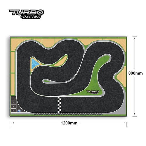 50x95cm 160x90cm 120x80cm 180x80CM Portable Turbo Racing Rubber Mat