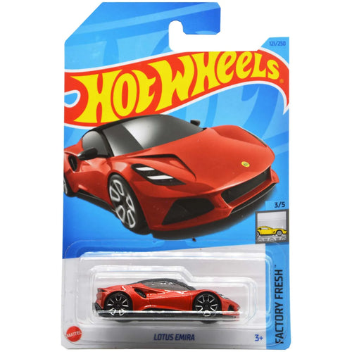 2023-121 Hot Wheels Cars LOTUS EMIRA 1/64 Metal Die-cast Model Toy