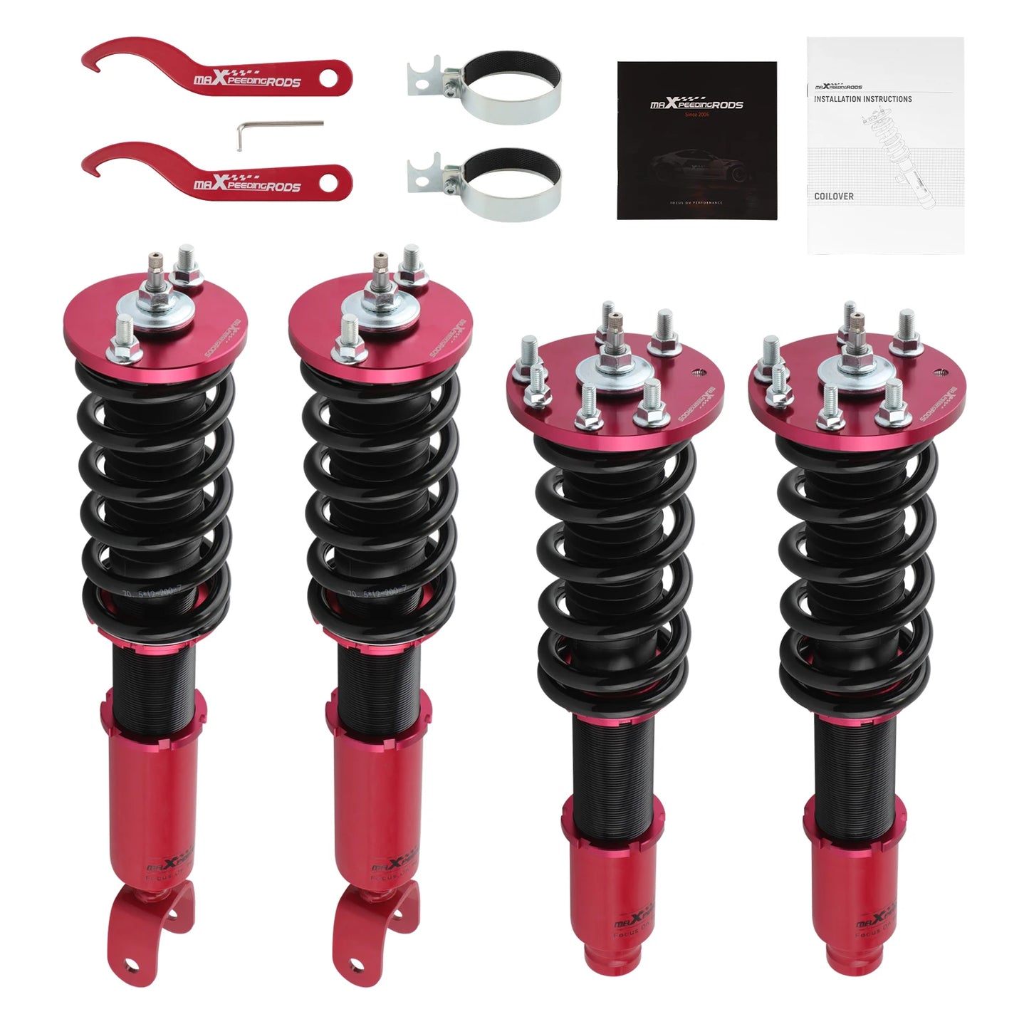 24 Ways Adjustable Coilover Suspension Kit For Honda Accord Euro Acura