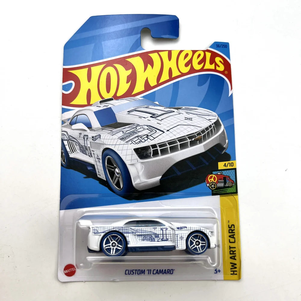 2023-36 Hot Wheels Cars CUSTOM 11 CAMARO  1/64 Metal Die-cast Model