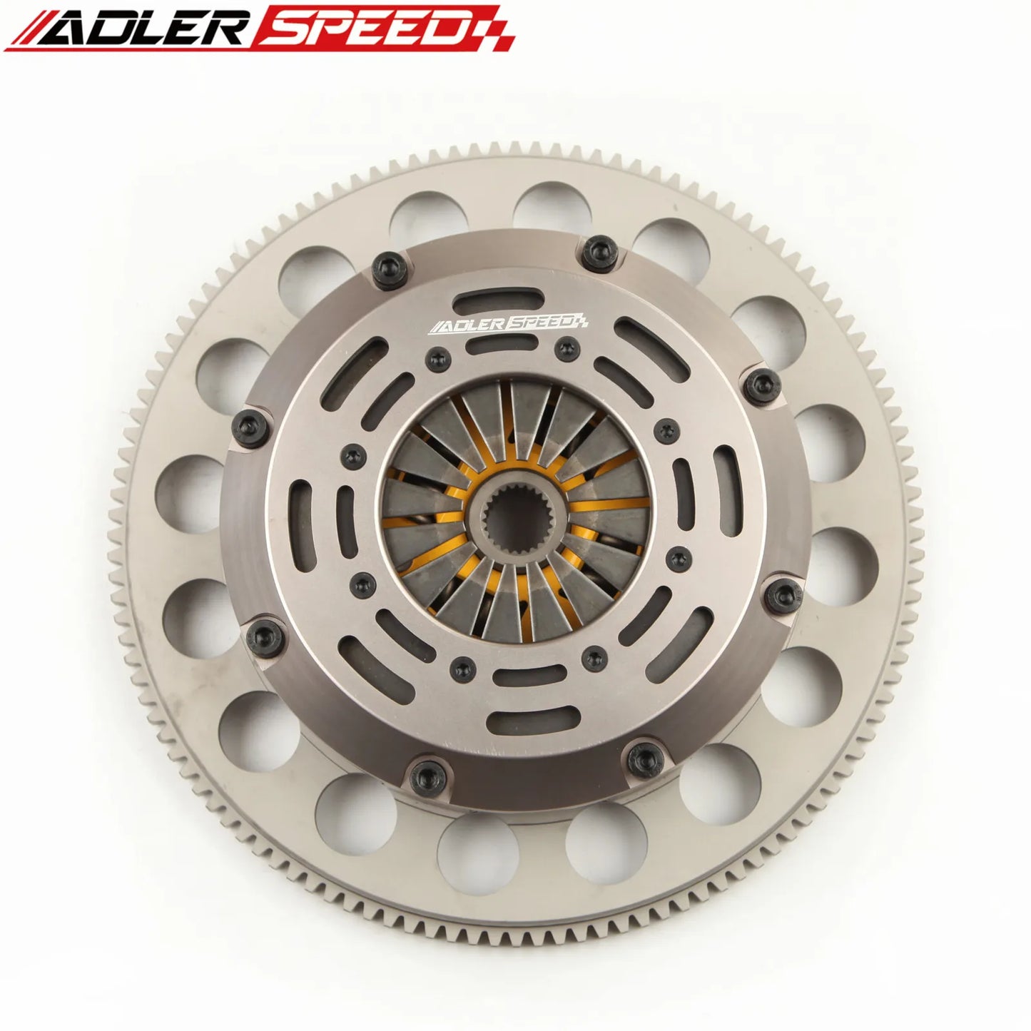 ADLERSPEED RACING /STREET CLUTCH TWIN DISK KIT FOR NISSAN 240SX 2.4L