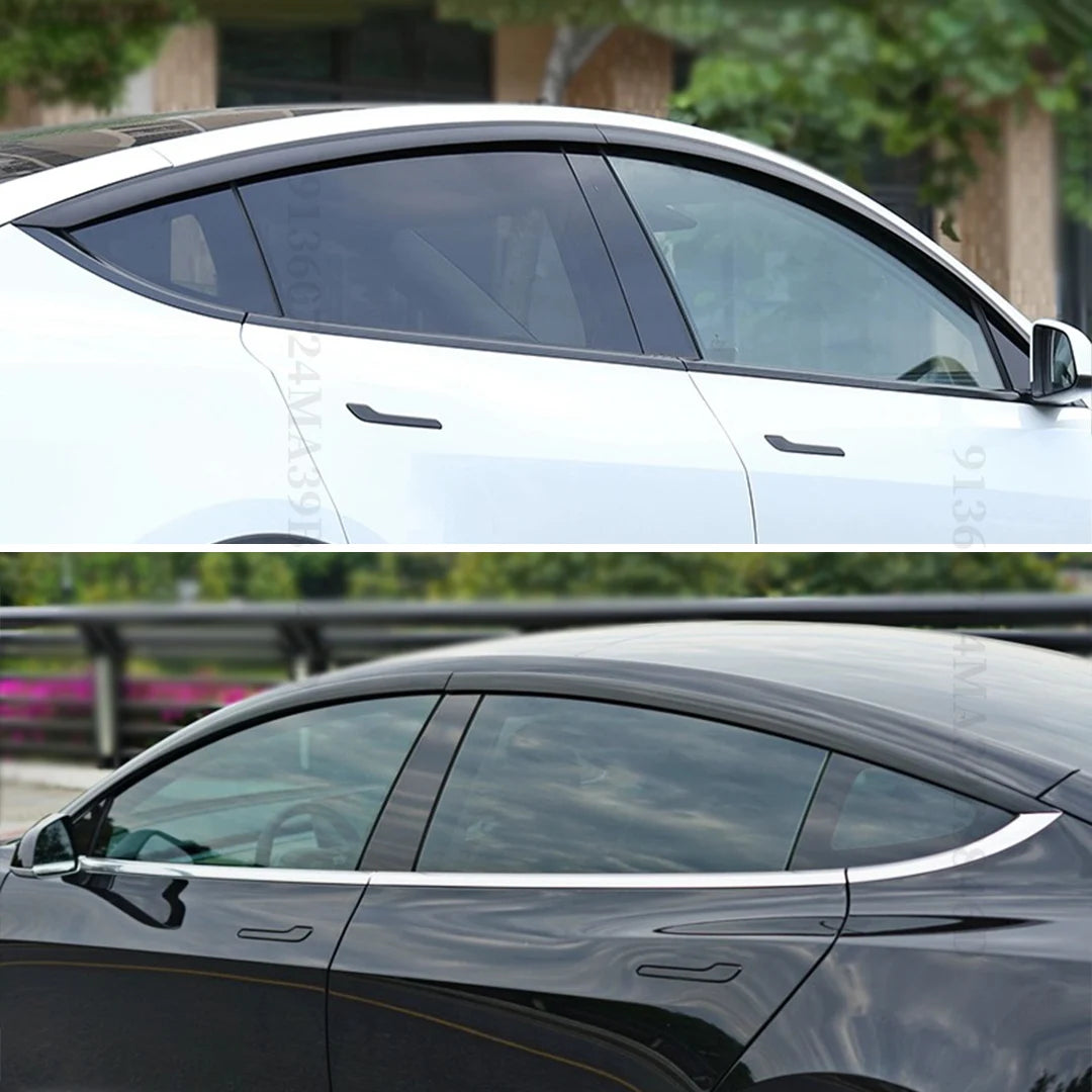 Window Visors Shade Wind Deflector Rain Guard Brow Tuning Styling