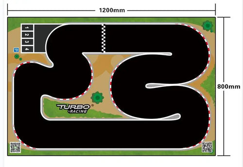 50x95cm 160x90cm 120x80cm 180x80CM Portable Turbo Racing Rubber Mat