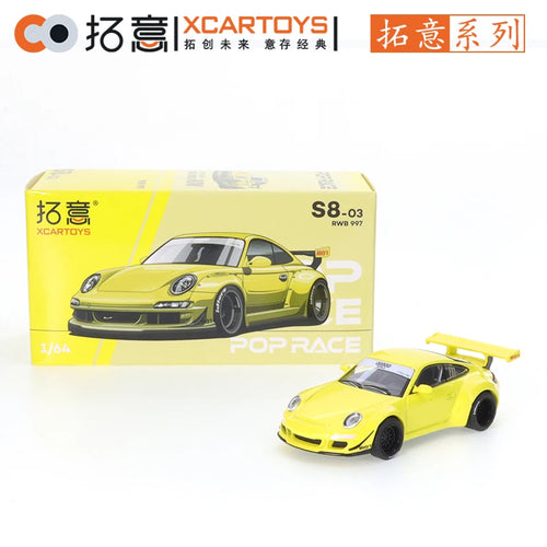 XCARTOYS POP RACE 1/64 SKYLINE GT-R V8 NSX GT3 EVA01 GR YARIS 992