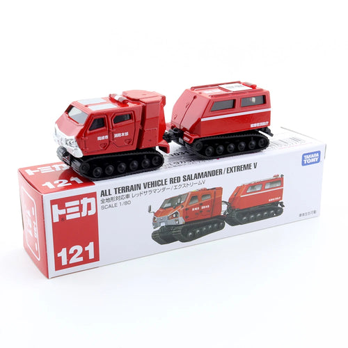 TAKARA TOMY Alloy Car Model TOMY Fire Truck Crane Mercedes-Benz Bus