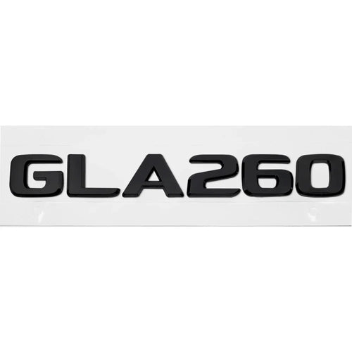 ABS Plastic GLA250 GLA260 Trunk Rear Logo Badge Emblem Sticker For