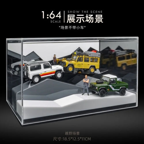 TimeMicro&MoreArt 1/64 HONDA theme car model stereo display scene