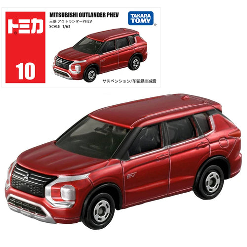 Takara Tomy Tomica No.10 Mitsubishi Outlander PHEV 1/64 Diecast Alloy