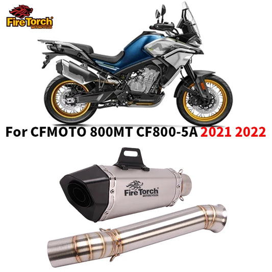 Slip On For CFMOTO 800MT 800 mt CF800-5A 2021 2022 Motorcycle Exhaust