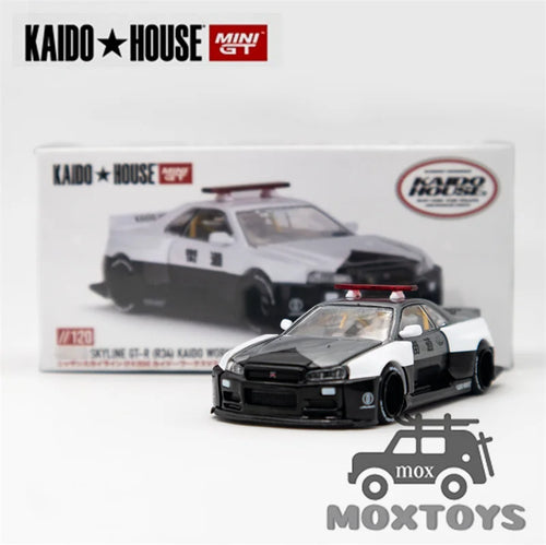 *chase* Kaido House x MINI GT 1:64 Skyline GT-R R34 Kaido Works (V2