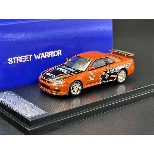 SW 1:64 E46 M3 HKS Diecast Diorama Car Model Collection Street Warrior