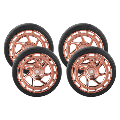 4 Pieces RC Car Drift Tires 31mm Diameter Wheel Rim and Tires Set for