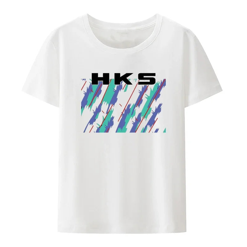 Hks Vintage Popular Tagless Modal Print T Shirt Original Men Shirt