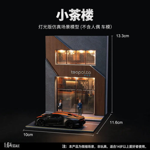 1: 64 Miniature Convenience Store Supermarket Architectural Scene