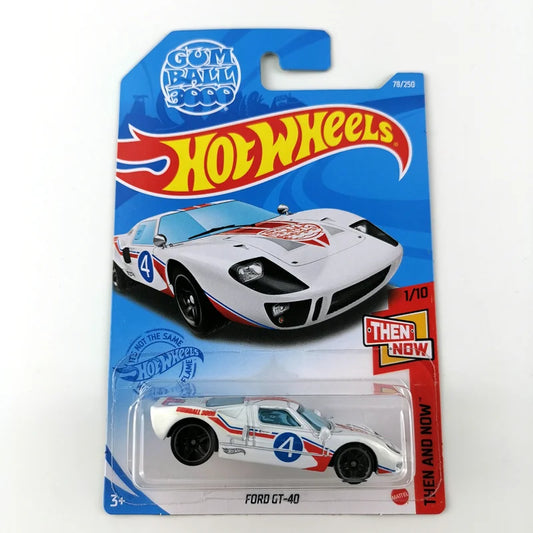 2021-78 Hot Wheels Cars FORD GT-40 1/64 Metal Die-cast Model