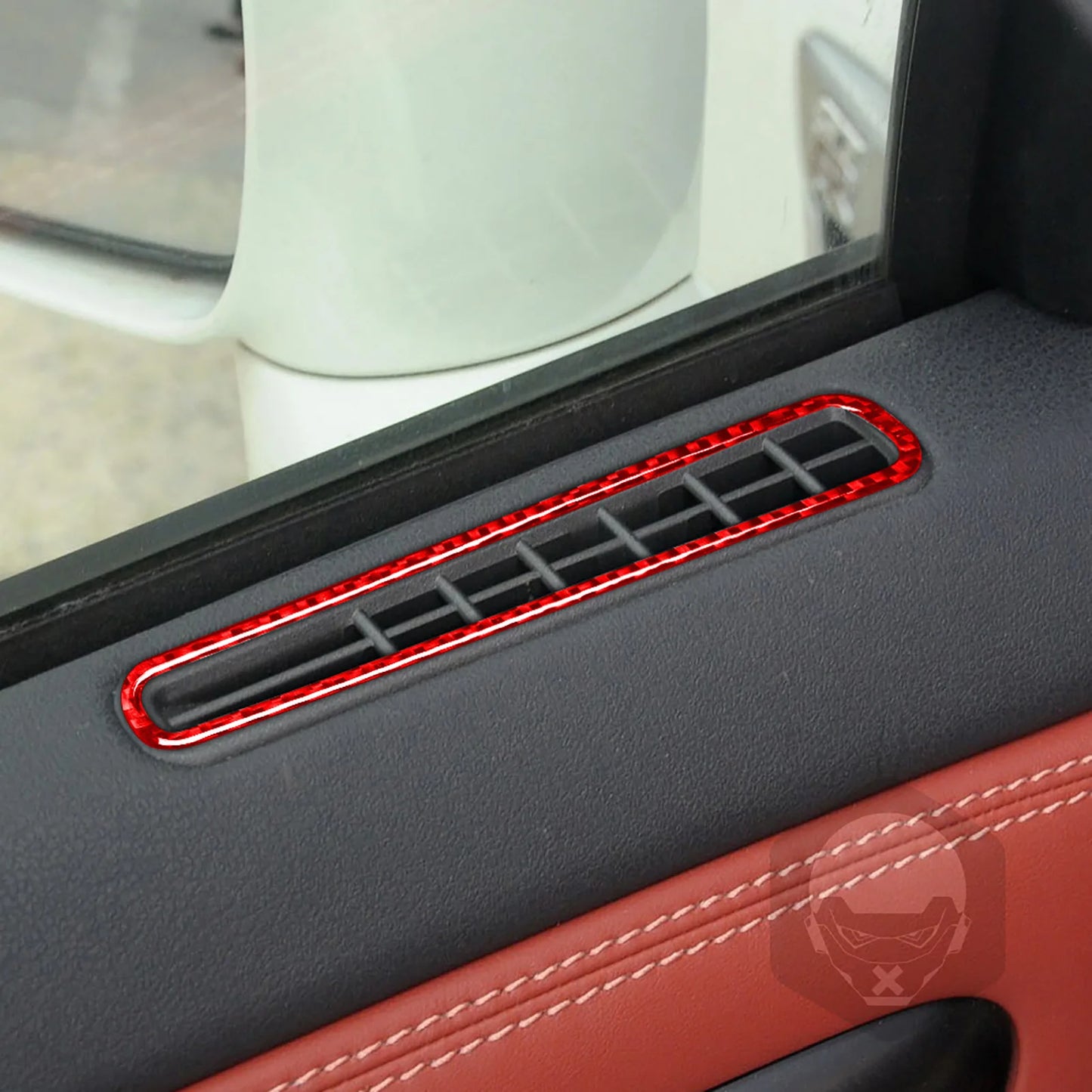 Window Outlet Demisting Decoration Cover Trim Sticker for Nissan GTR