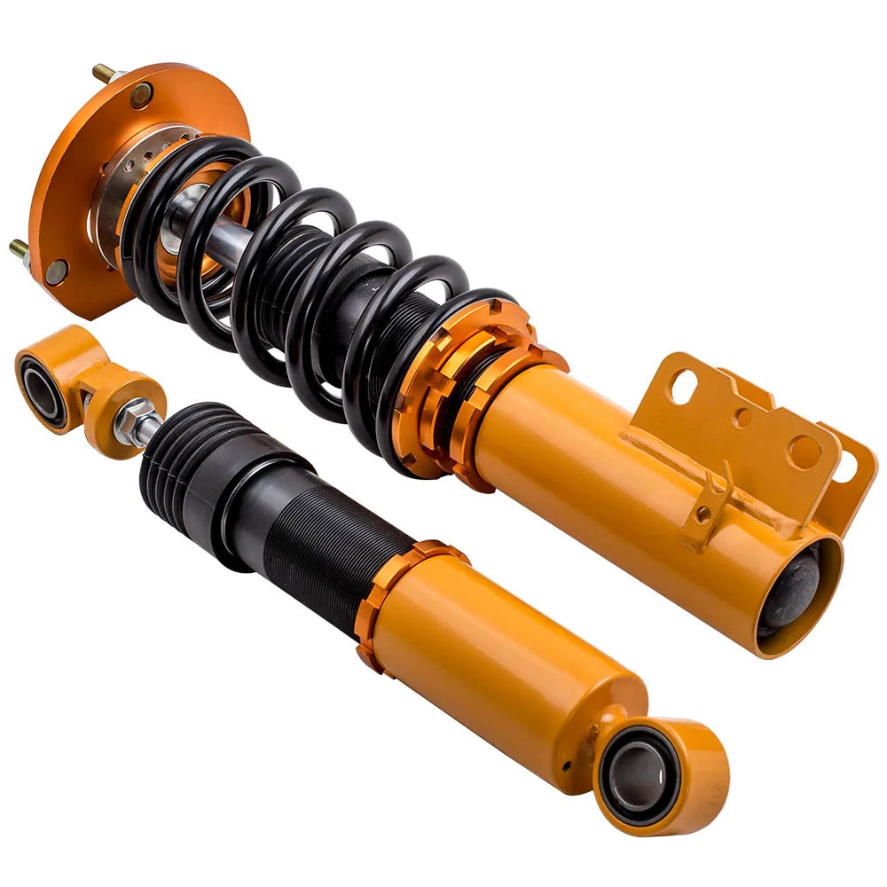 Shock Absorber Coilovers Spring 24-Way Adjustable Damper Kit For