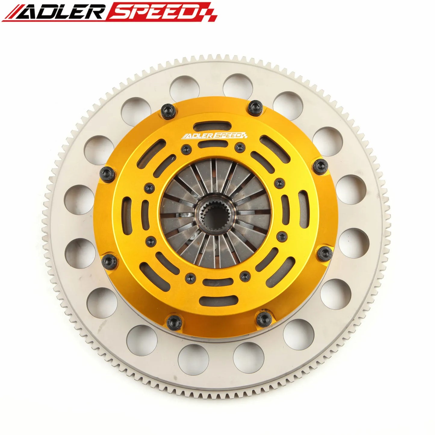 ADLERSPEED Racing Clutch Twin Disc Kit For 1990-1996 NISSAN 300ZX 3.0L