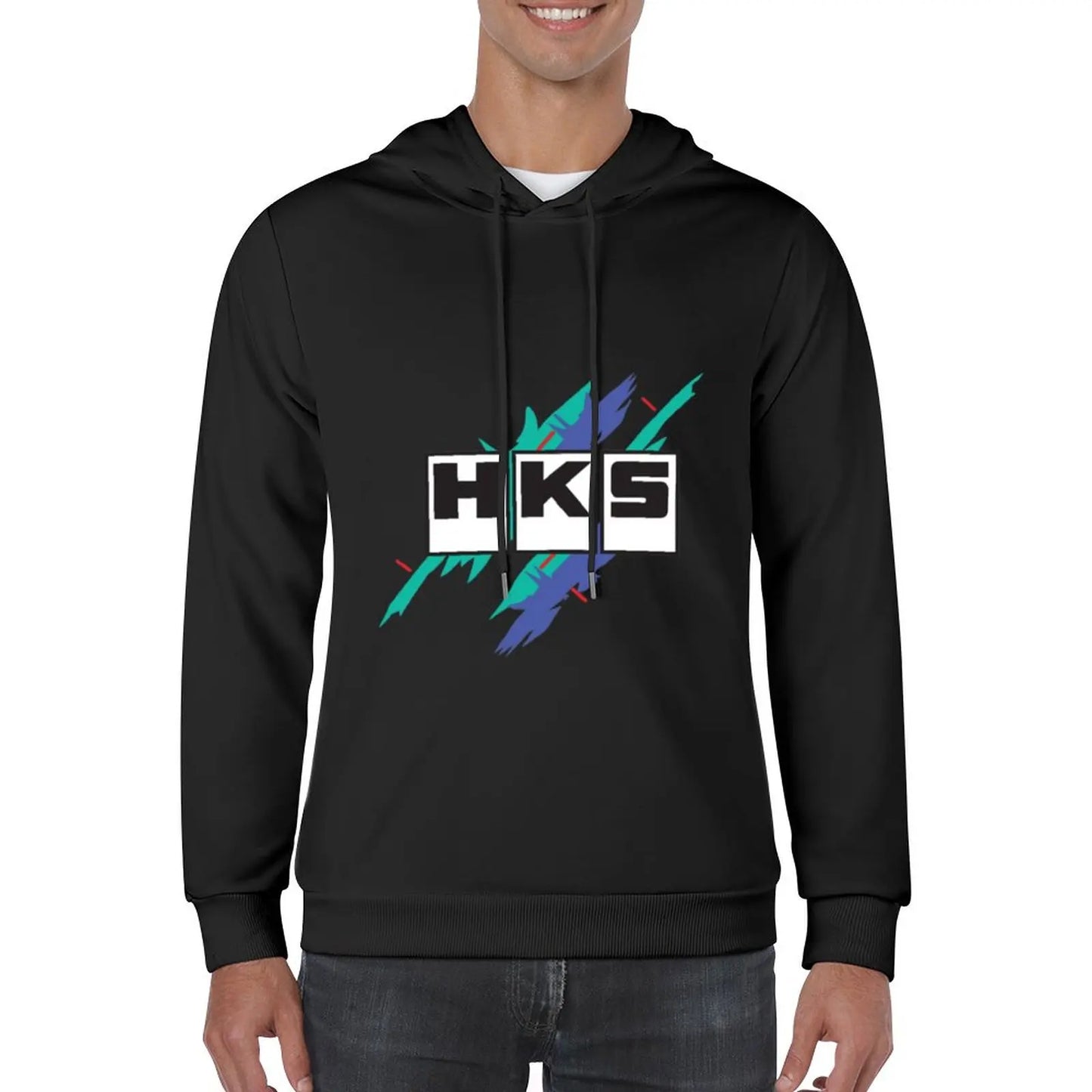 New HKS Classic T-Shirt Pullover Hoodie men clothes autumn men