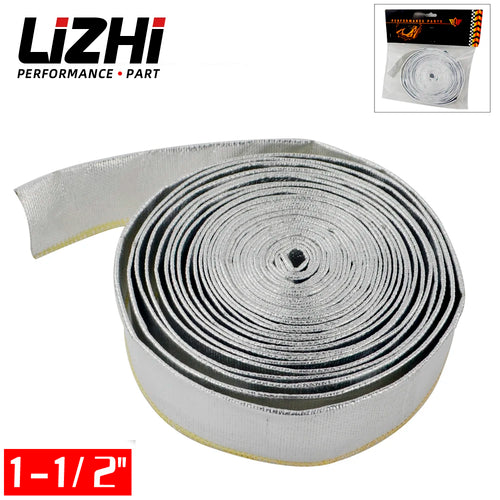 LIZHI - 1- 1/2" Aluminized Reflective Mylar Foil Heat Shield Fire