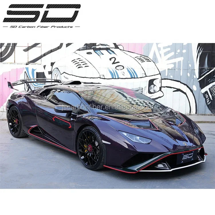 SD Dry Carbon Material For Lamborghini Huracan 580 610 EVO UPgrade STO