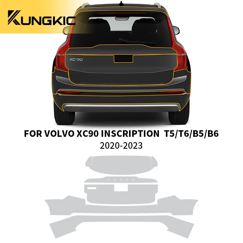 TPU Car Paint Protection Film For volvo xc 90 inscription T5/T6/B5/B6