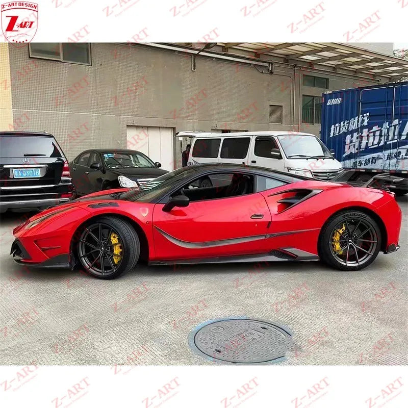 Z-ART 488 M Style Body Kit for Ferrari 488 GTB (2015-2019)