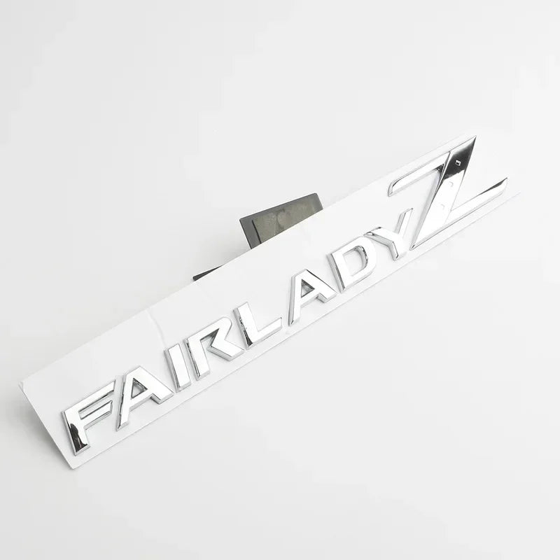 3D Letters Fairlady Z Logo Rear Boot Trunk Emblem Badge for Nissan