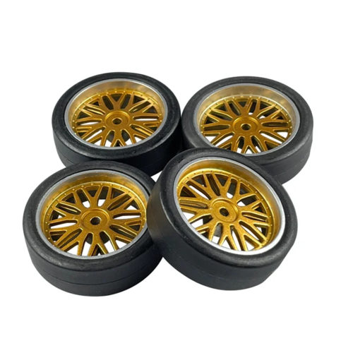 4Pcs 32mm RC Drift Tire Wheel Tyre for LDRC AE86 1/18 RC Car Upgrade