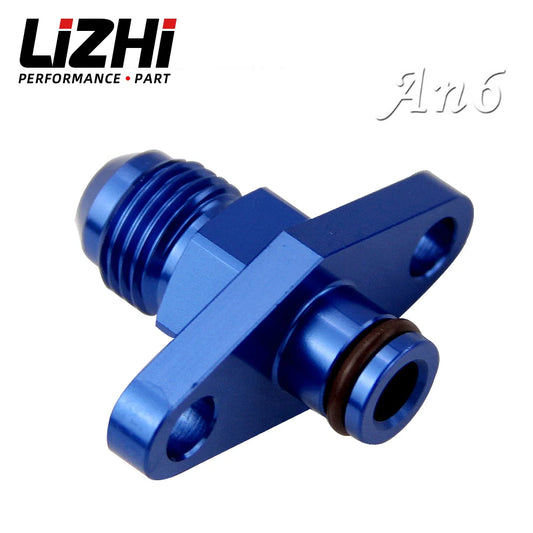 LIZHI RACING - High Quality AN6 Fuel Rail Pressure Regulator Adapter