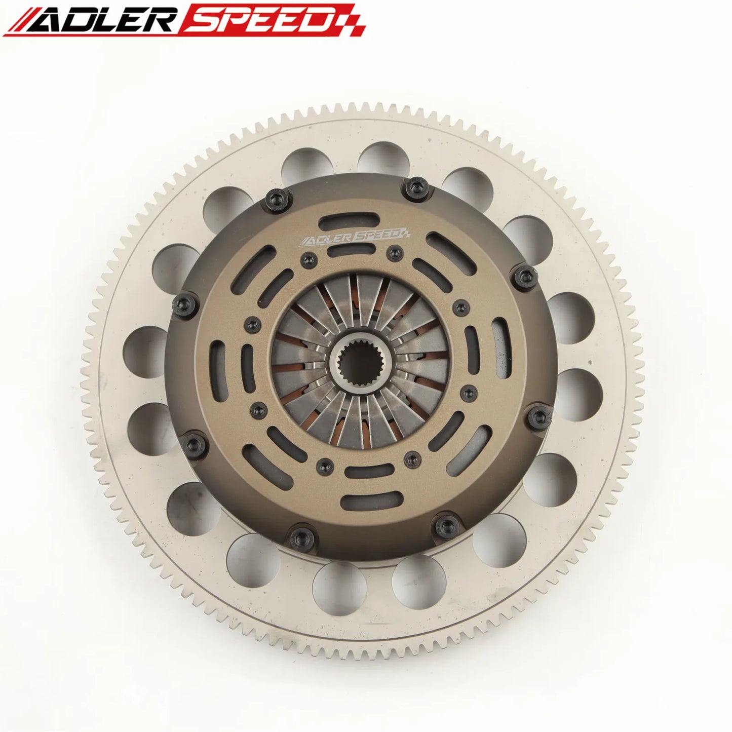 ADLERSPEED RACING CLUTCH TRIPLE DISC + FLYWHEEL FOR 07-20 NISSAN 350Z